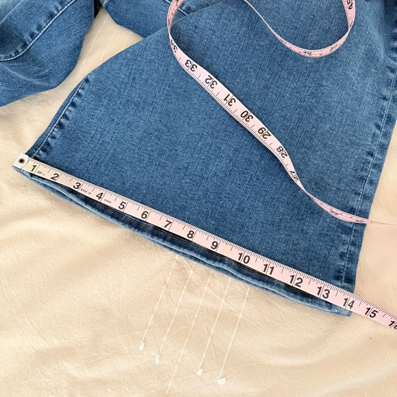 Frame Le Palazzo Crop Mermaid Wide Leg Flare Jeans 29 - Picture 10 of 12